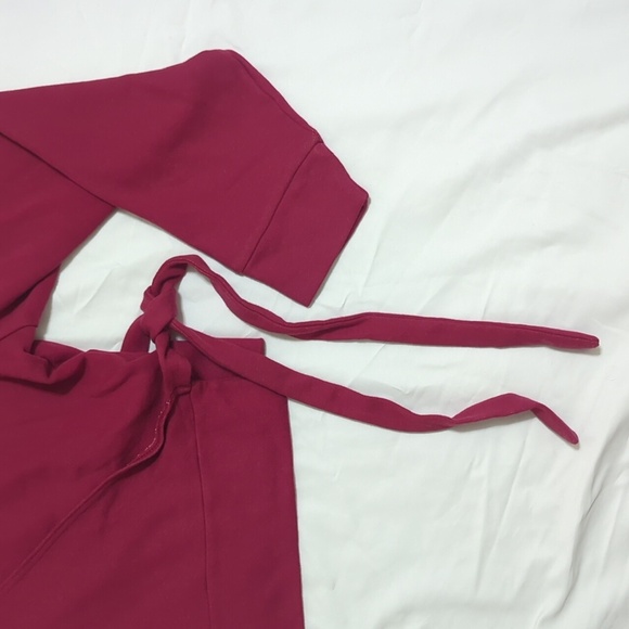 NWT Fabletics Mandy Side Tie Top, Color Cherry Burst/Fresh Apricot Size 4X - Picture 8 of 16